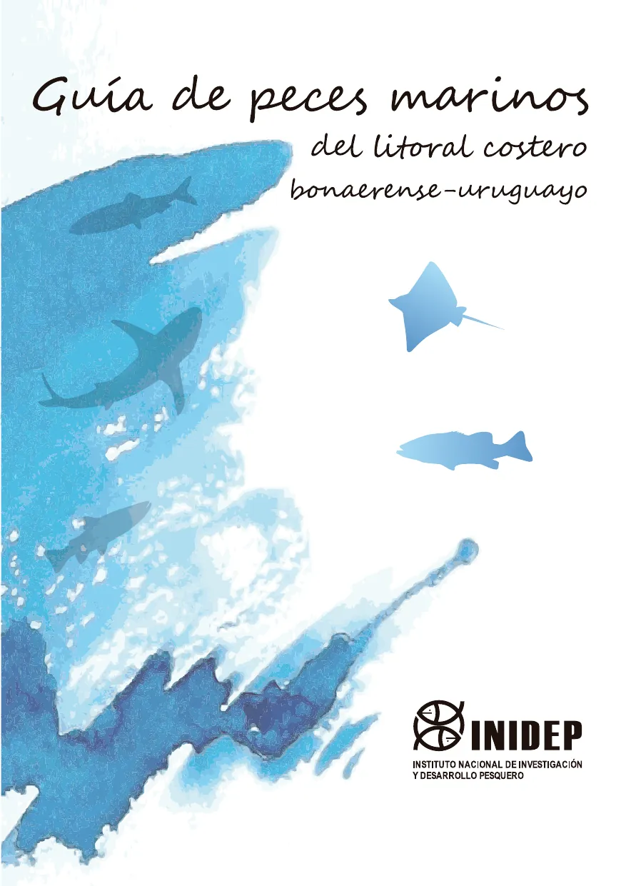 Tapa de la guía de peces marinos del INIDEP